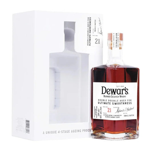 Dewar’s Double Double Aged 21 Yr Blended Scotch Whisky 750ml