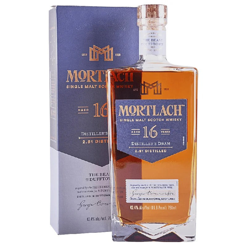 Mortlach 16 Year Distiller’s Dram Single Malt Scotch Whisky