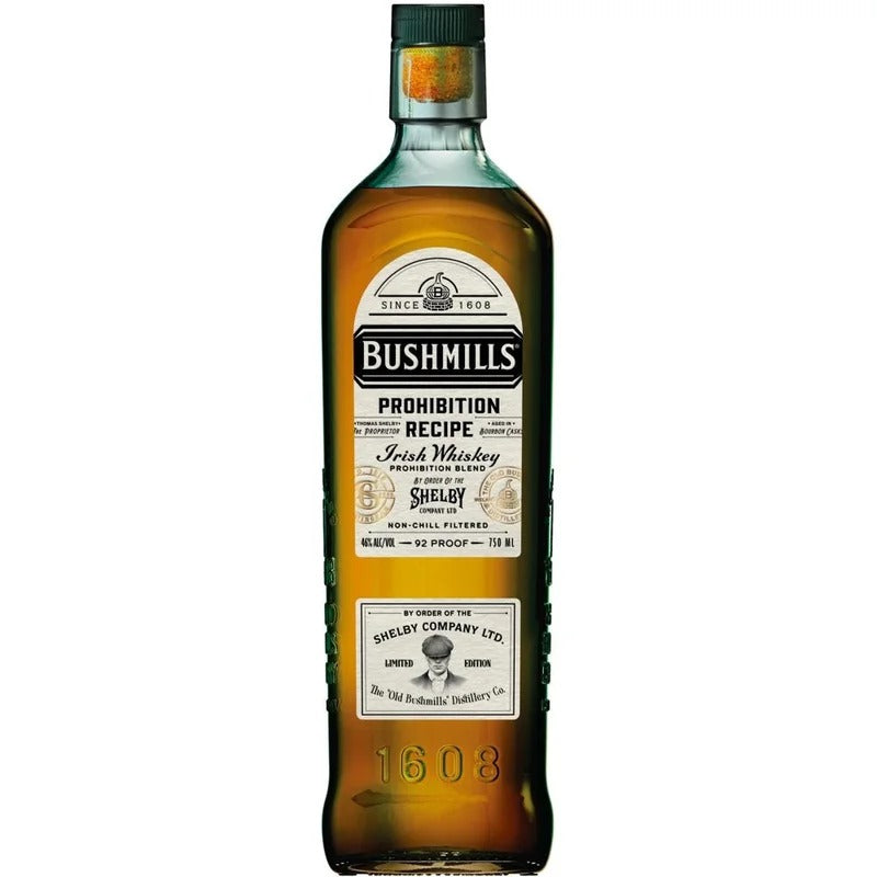 Bushmills Distillery – Peaky Blinders Prohibition Recipe Irish Whiskey 750ml