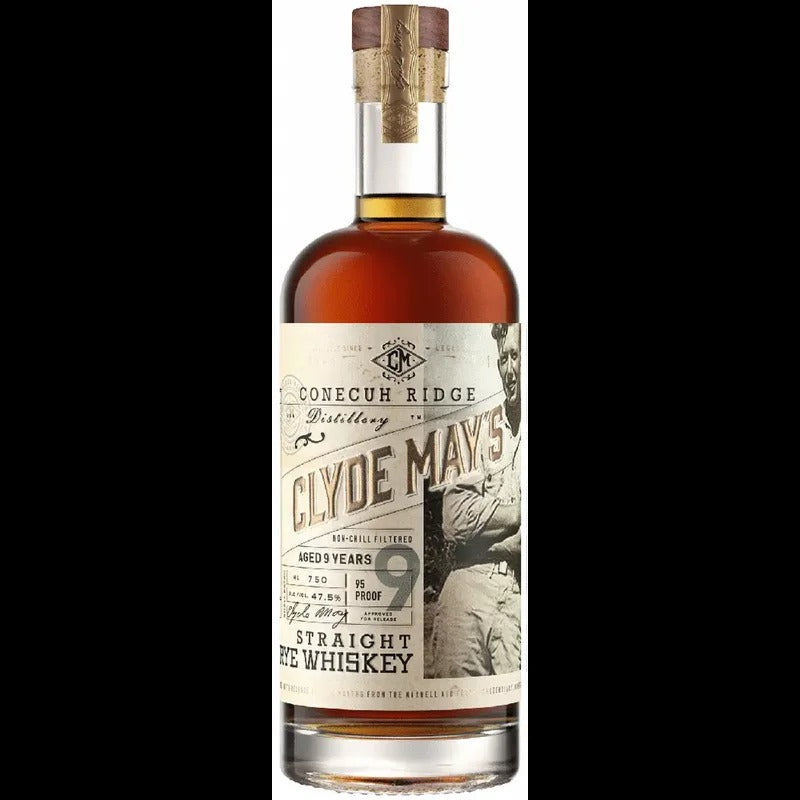 Clyde May’s 9 Yr Cask Strength Rye