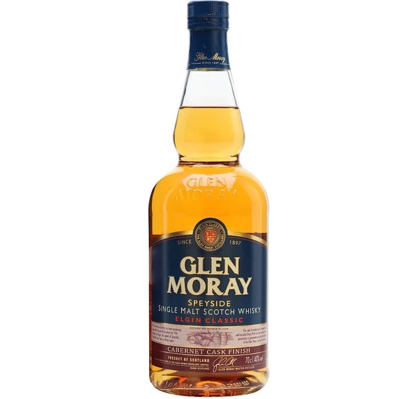 Glen Moray Cabernet Cask Single Malt Scotch Whiskey 750ml
