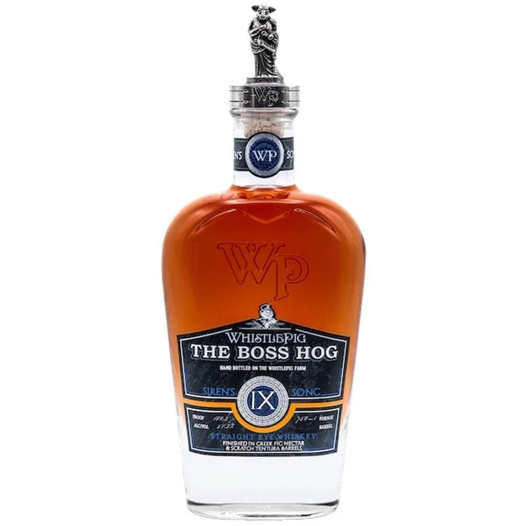 Whistlepig Boss Hog IX Sirens Song “Clio” Straight Rye Whiskey