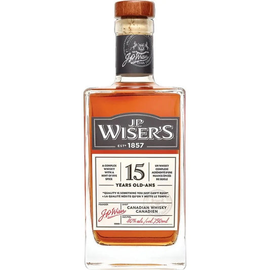 J.P. Wiser’s 15 Year Canadian Whisky