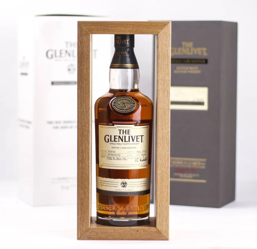 The Glenlivet 18 Year Single Malt Scotch American Hogshead Single Cask Edition