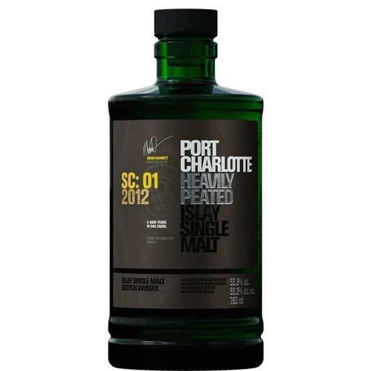 Bruichladdich Scotch Single Malt Port Charlotte Heavily Peated Sc:01 Sherry Cask 2012