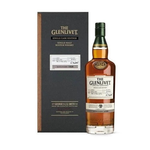The Glenlivet 17 Year Single Cask Edition American Oak Barrel Scotch Whisky