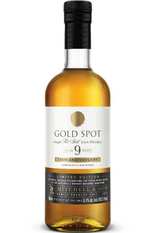 Gold Spot Irish Whiskey 135th Anniversary 9 Year