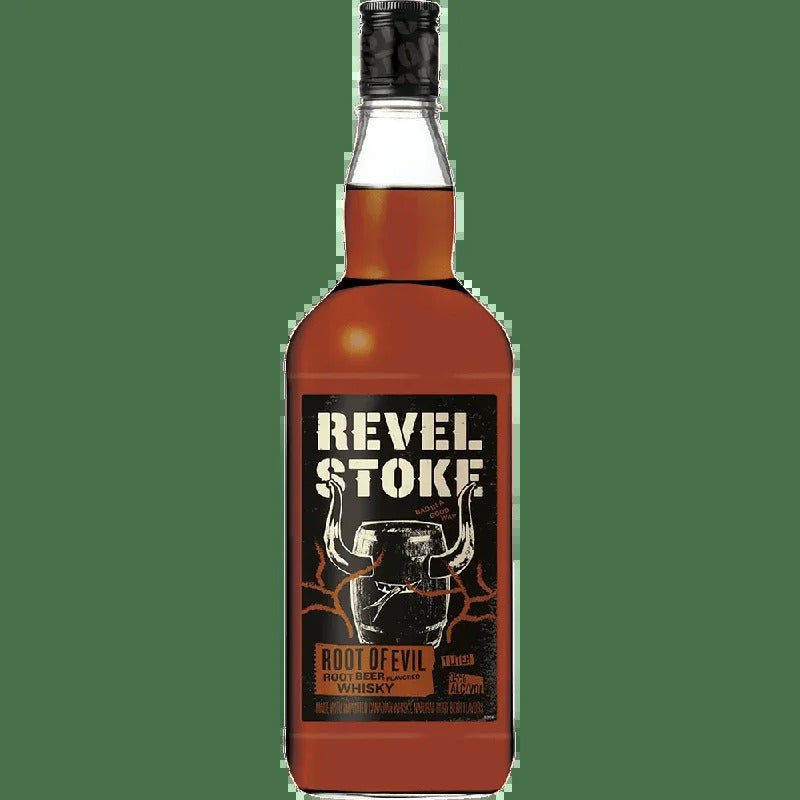 Revel Stoke ‘Root of Evil’ Root Beer Flavored Whisky 1 Liter
