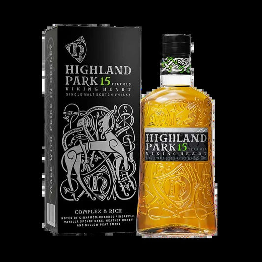 Highland Park Viking Heart 15 Year Old Single Malt Scotch – 750ML