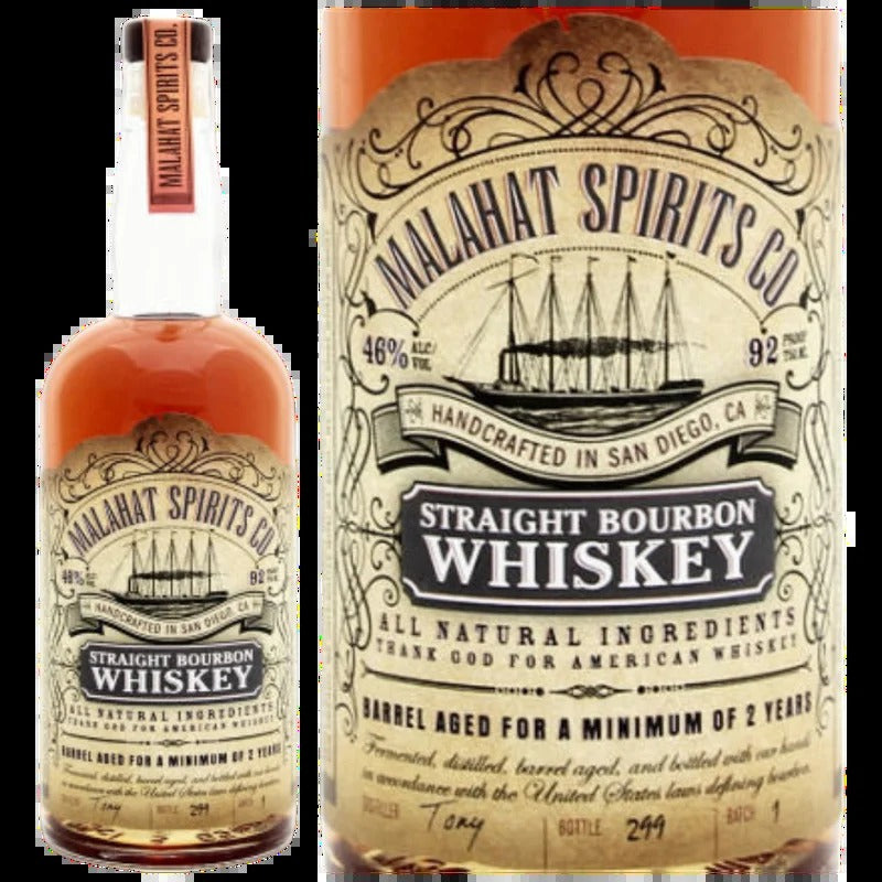 Malahat Spirits Co. Straight Bourbon Whiskey 92 Proof – 750ML