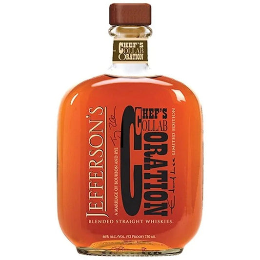 Jefferson’s Chef’s Collaboration Bourbon Whiskey