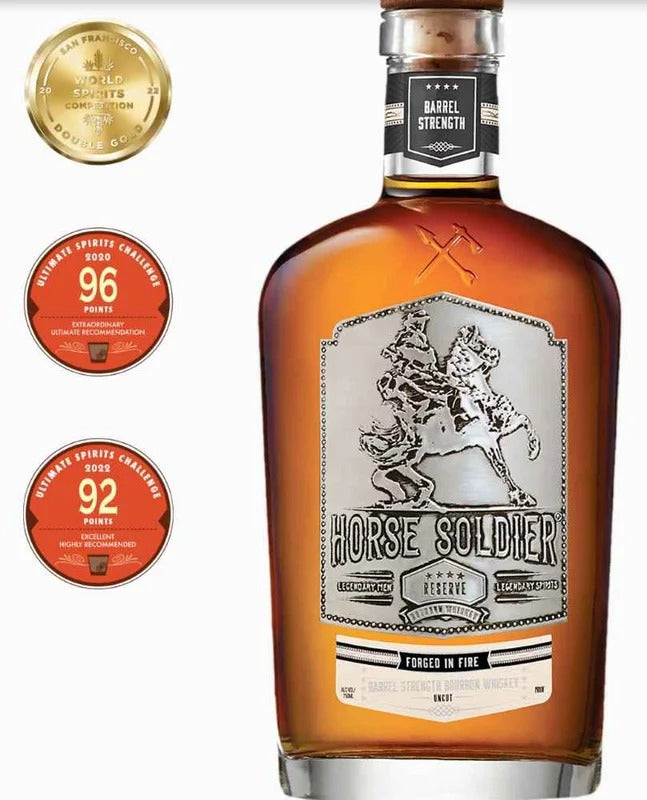 Horse Soldier Reserve Barrel Strength Bourbon Whiskey