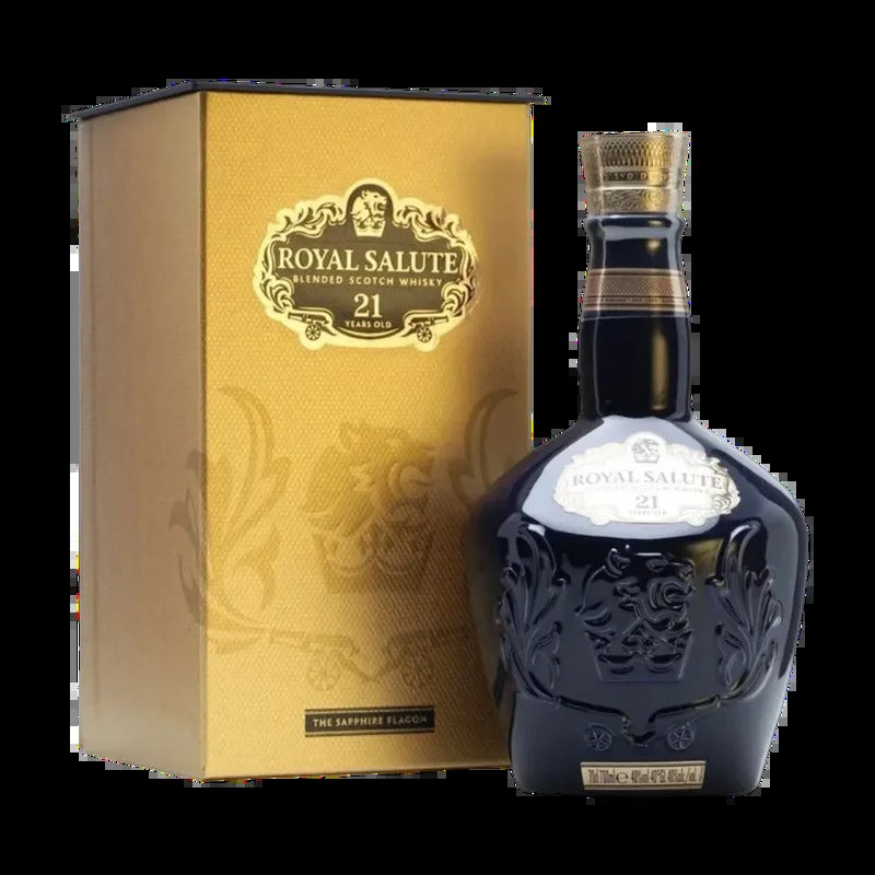 Royal Salute 21 Year Old The Sapphire Flagon Scotch Whisky – 750ML