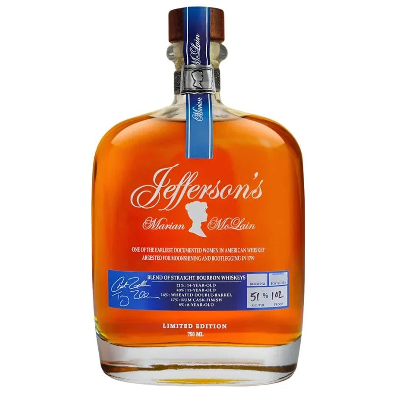 Jefferson’s Marian Mclain Limited Edition Kentucky Straight Bourbon