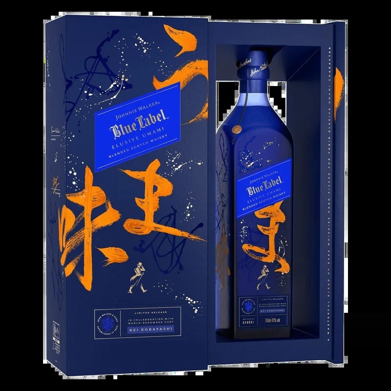 Johnnie Walker Elusive Umami Limited Edition Blue Label Scotch – 750ML