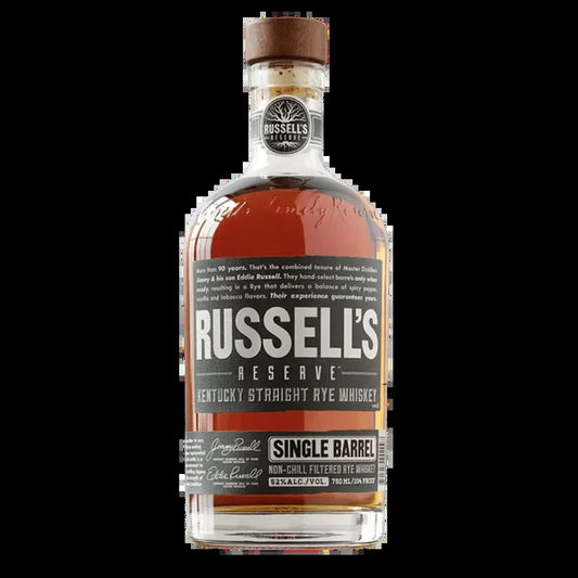 Russell’s Reserve Single Barrel Kentucky Straight Rye Whiskey – 750ML