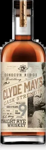 Conecuh Ridge Distillery Clyde May’s Cask Strength 9 Year Old Whiskey 750ml