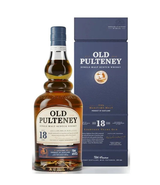 Old Pulteney 18 Year Old Single Malt Scotch