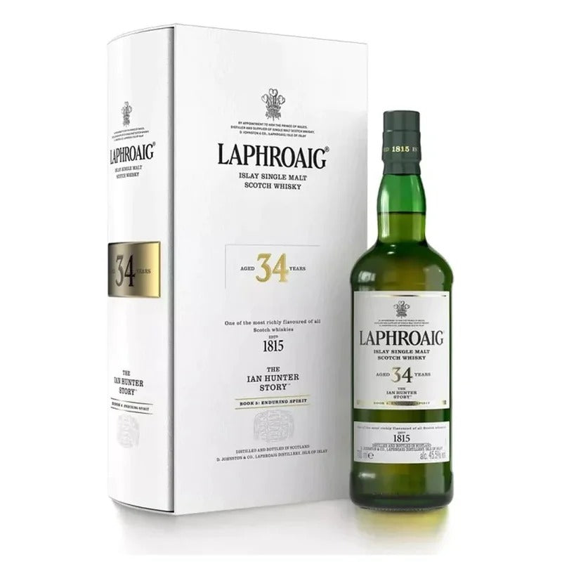 Laphroaig 34 Year The Ian Hunter Book 5: Enduring Spirit Single Malt Scotch Whisky
