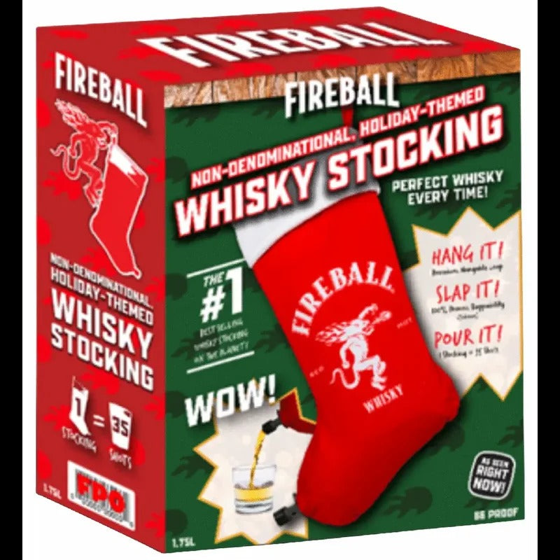 Fireball Hot Cinnamon Whisky Holiday Stocking