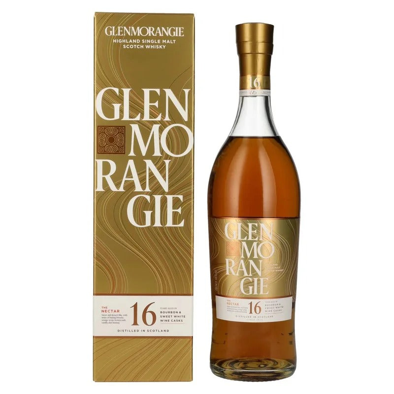 Glenmorangie Single Malt Scotch The Nectar 16 Yr W/ Gift Box