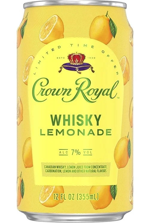 Crown Royal Whisky Lemonade Cocktail