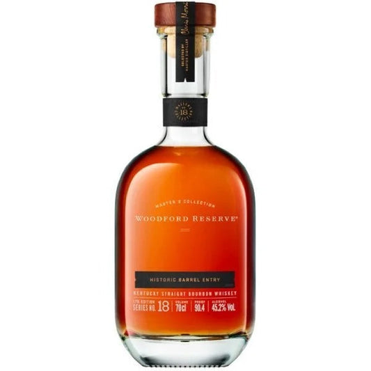 Woodford Reserve Historic Barrel Entry Bourbon Whiskey 750ml