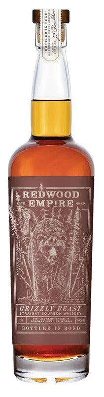 Redwood Empire Straight Bourbon Grizzly Beast Bottled In Bond