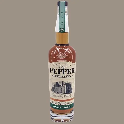 Old Pepper Rye Single Barrel Straight Whiskey 750ml