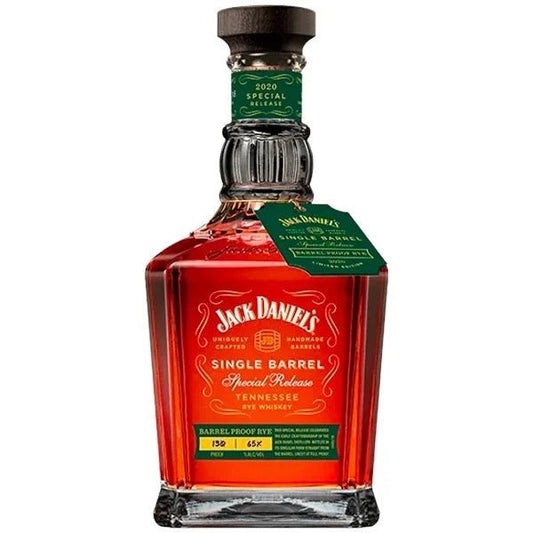 Jack Daniel’s Single Barrel Rye Barrel Proof Whiskey 2020