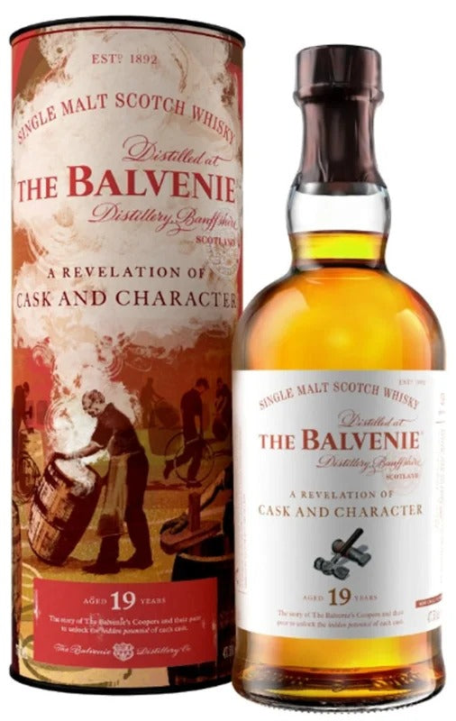 The Balvenie “A Revelation of Cask and Character” 19 Year Single Malt Scotch Whisky