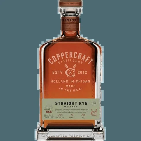 Coppercraft Straight Rye Whiskey