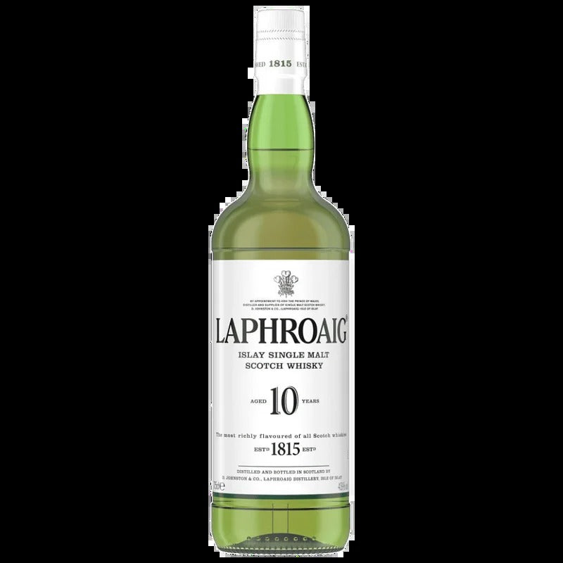 Laphroaig 10 Year Old Islay Single Malt Scotch Whisky – 750ML