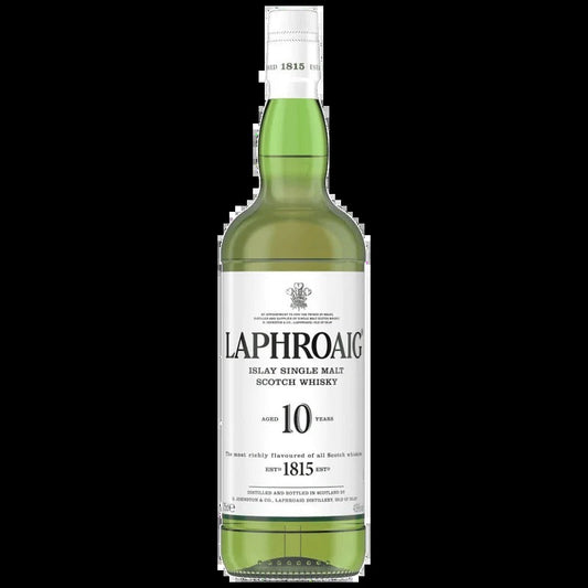 Laphroaig 10 Year Old Islay Single Malt Scotch Whisky – 750ML