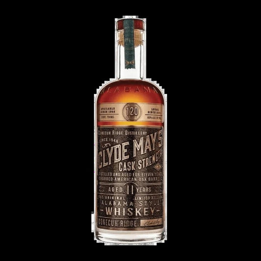 Clyde May’s Cask Strength 11 Year Old Alabama Style Whiskey – 750ML