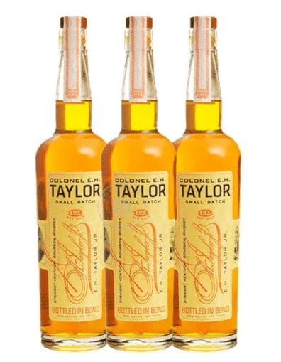 Colonel E.H. Taylor Small Batch Kentucky Straight Bourbon Whiskey 3-Pack Bottle Combo