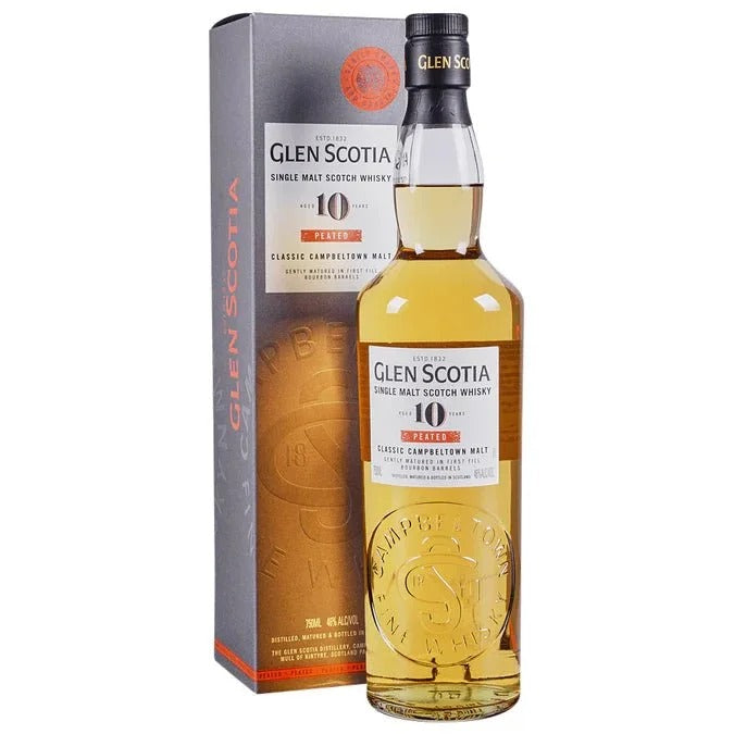 Glen Scotia 10 Year Peated Classic Campbeltown Single Malt Scotch Whisky
