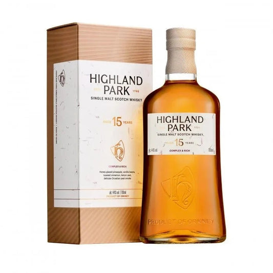 Highland Park 15 Year Old Single Malt Scotch Whisky