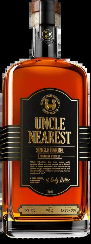 Uncle Nearest Single Barrel Premium Whiskey 750ml
