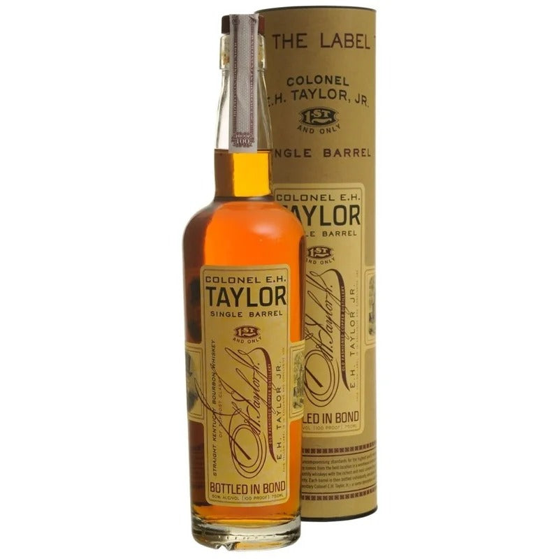 Colonel E.H. Taylor Single Barrel Bourbon Whiskey 750ml 3-pack Bottle Bundle