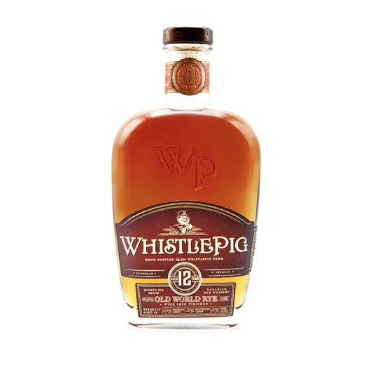 WhistlePig 12 Year Old World Straight Rye Whiskey 750ml
