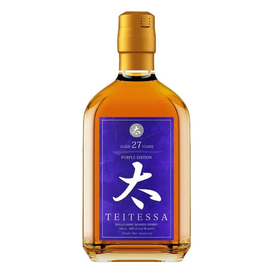 Teitessa Single Grain Japanese Whisky Purple Edition 27 Year