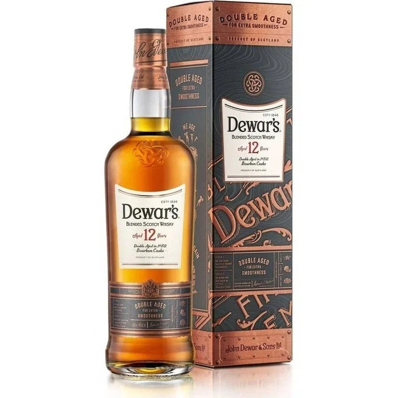 Dewar’s Double Aged 1st Fill Bourbon Casks 12 Year Blended Scotch Whisky
