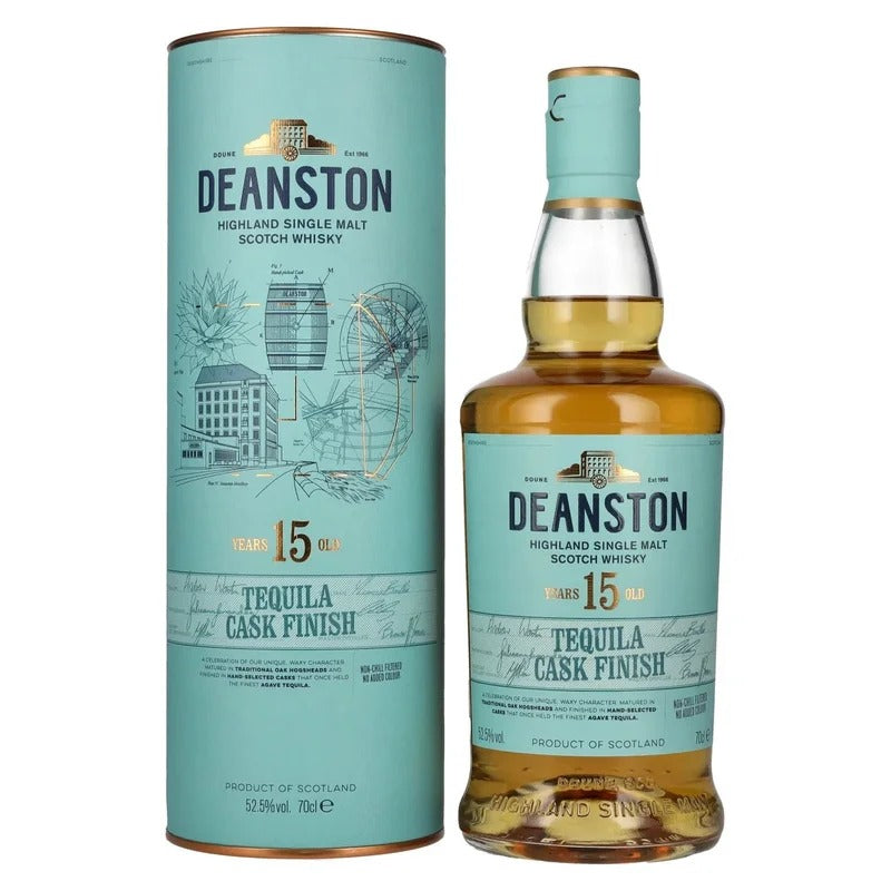 Deanston 15 Year Tequila Cask Finish Single Malt Scotch Whisky