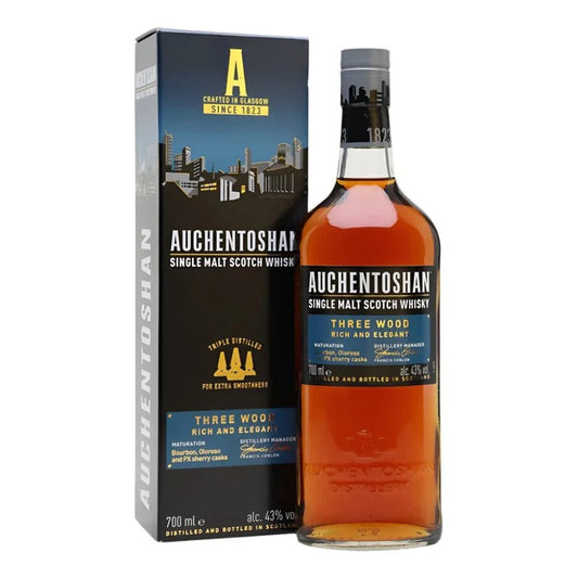 Auchentoshan Three Wood Single Malt Scotch Whisky