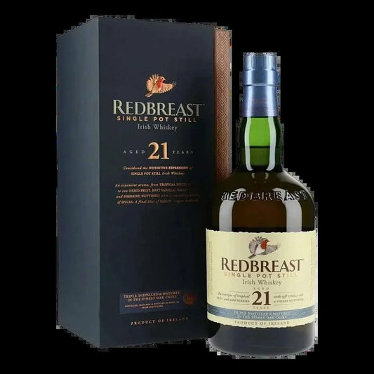 Redbreast 21 Year Old Irish Single Pot Still Whiskey – 750ML