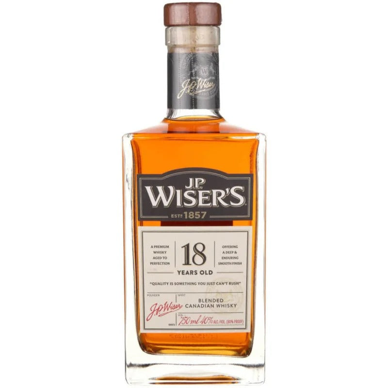 J.P. Wiser’s Deluxe Very Old 18 Year Canadian Whisky