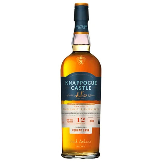 Knappogue Castle 12 Year Cognac Cask Finish Single Malt Irish Whiskey