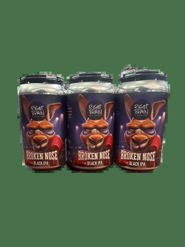 Right Brain Broken Nose Black IPA