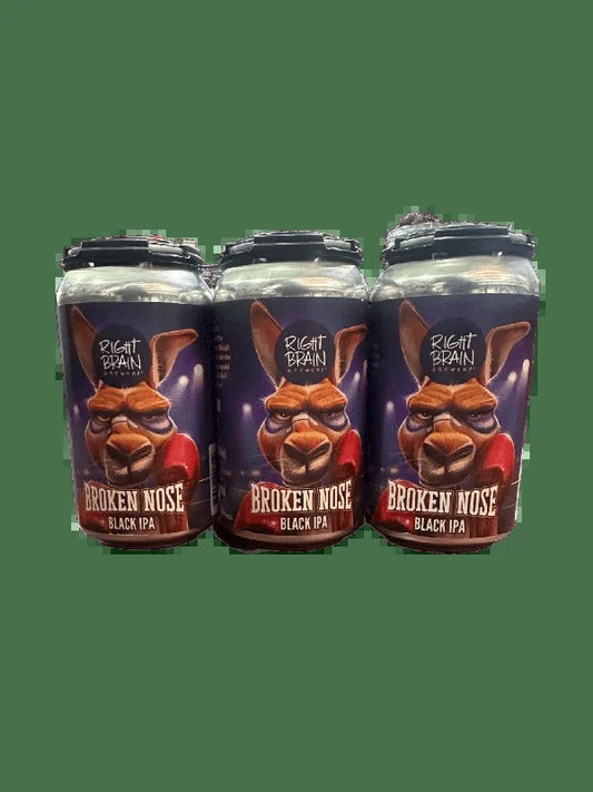 Right Brain Broken Nose Black IPA